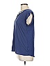 Fortune + Ivy Blue Short Sleeve Top Size M - photo 5