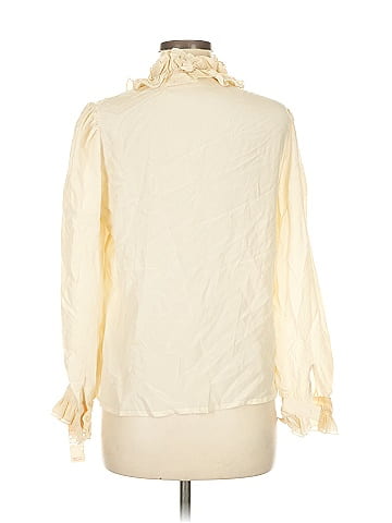 Notre Long Sleeve Silk Top (view 2)