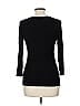 INC International Concepts Black 3/4 Sleeve Top Size M - photo 2