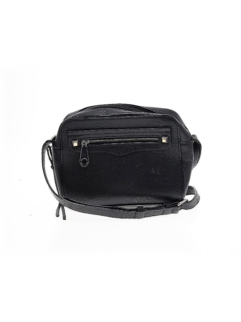 Rebecca Minkoff 100% Leather Black Leather Crossbody Bag One size - photo 1