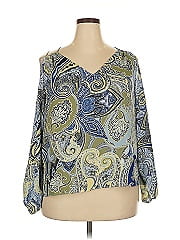 Soho Jeans New York & Company 3/4 Sleeve Blouse