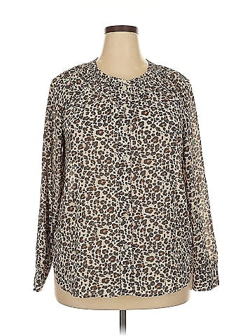 Ann Taylor LOFT Long Sleeve Blouse (view 1)