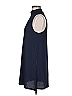 Eye Candy Solid Blue Casual Dress Size M - photo 5