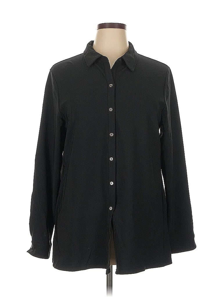 Pre-owned Boston Proper Blazer Jacket In Black