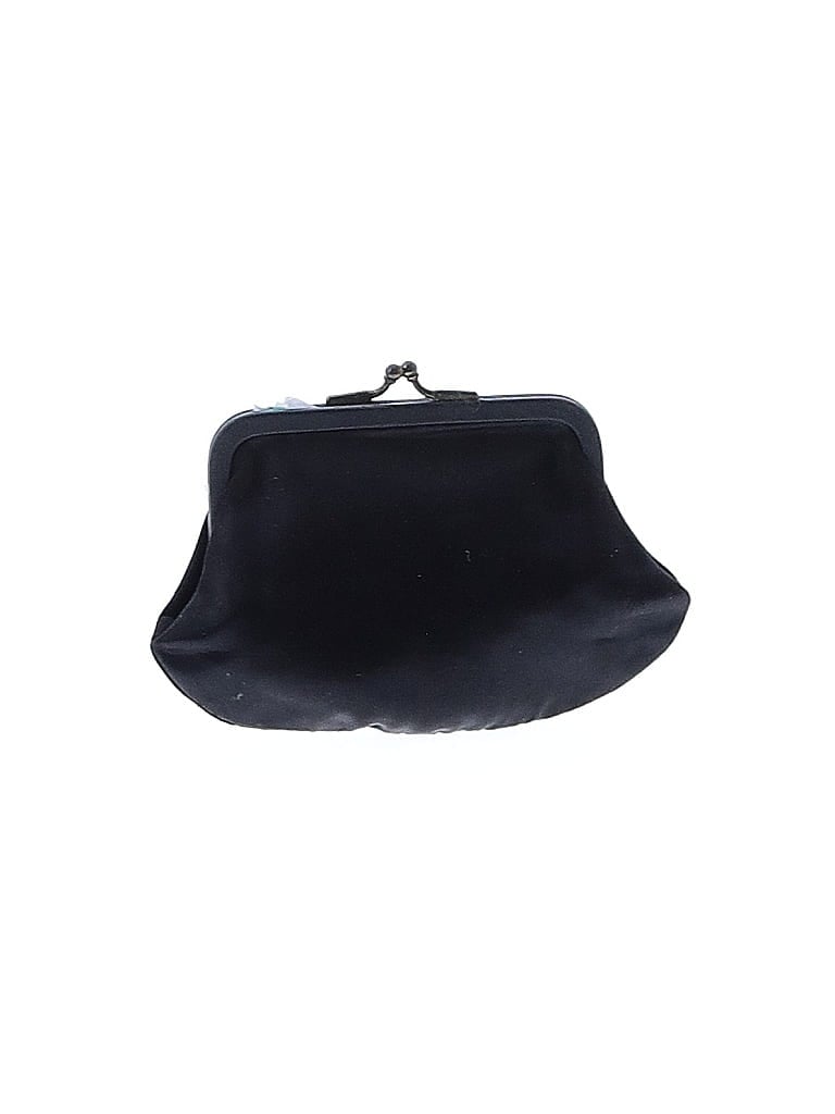Unbranded Solid Blue Black Coin Purse One size - photo 1