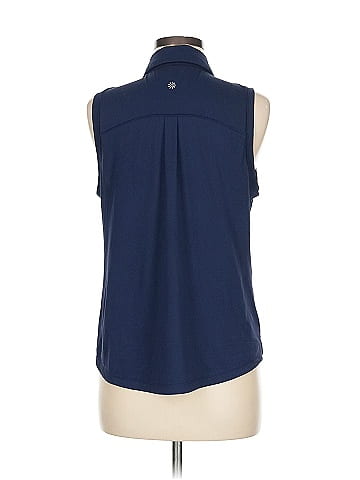 Athleta Sleeveless Button-Down Shirt (view 2)