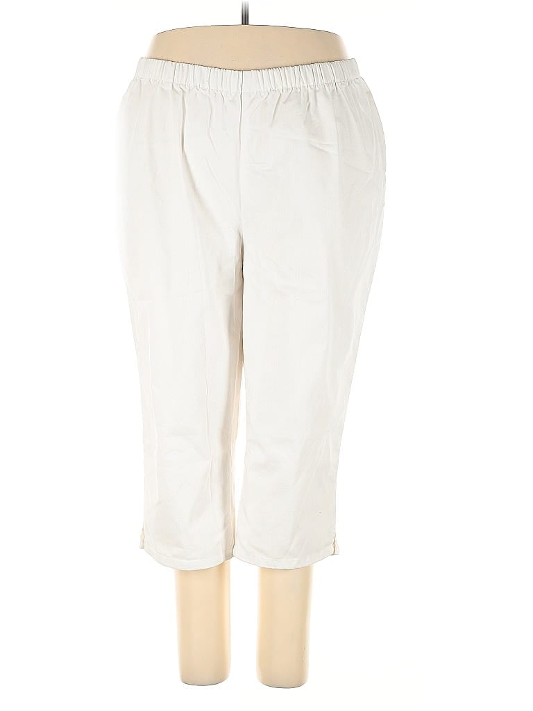 Pre-owned Denim 24/7 Casual Pants In White