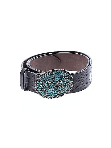 Punto Fibbia Leather Belt (view 1)