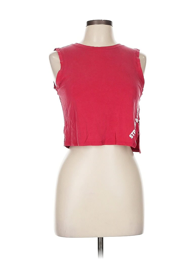 Pre-owned Nux Sleeveless T-shirt In Red