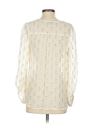 S.Y.L.K. 3/4 Sleeve Silk Top (view 2)