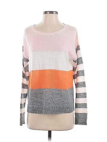 Hem & Thread Pullover Sweater (view 1)