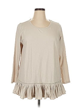 Logo By Lori Goldstein Long Sleeve Blouse
