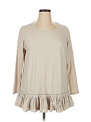 Logo By Lori Goldstein Long Sleeve Blouse
