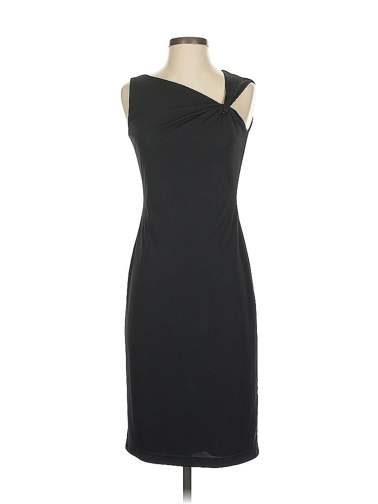 Pre-owned David Meister Cocktail Dress In Black