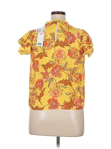 Rose + Olive Short Sleeve Blouse (view 2)