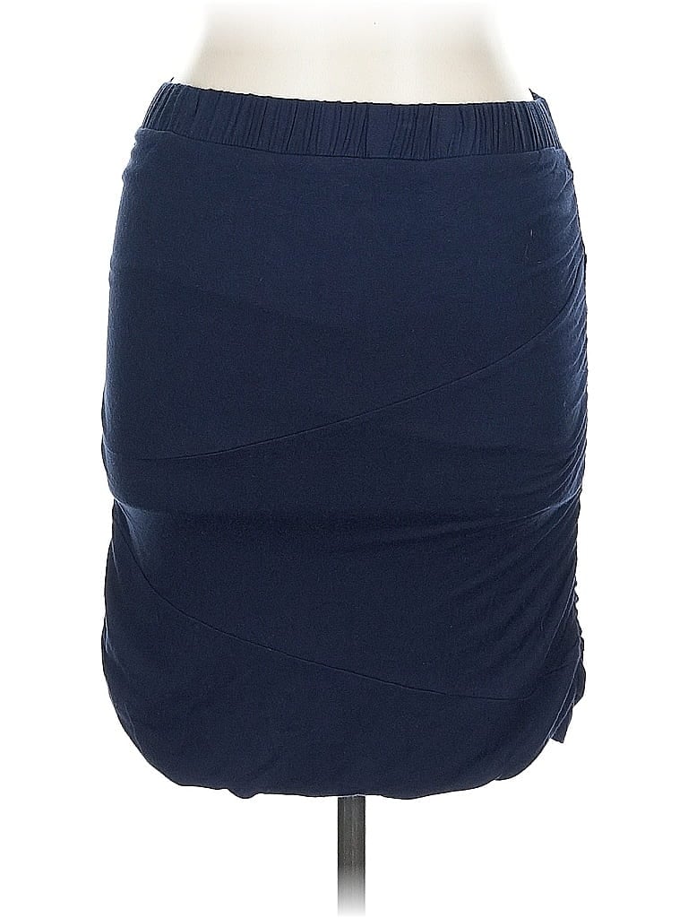 Pre-owned Inc International Concepts Casual Skirt In Blue