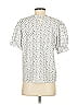 Dokotoo 100% Polyester Silver Short Sleeve Blouse Size S - photo 2