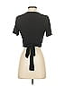 Nasty Gal Inc. Black Short Sleeve Top Size 2 - photo 2
