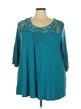 Roaman's 3/4 Sleeve Blouse