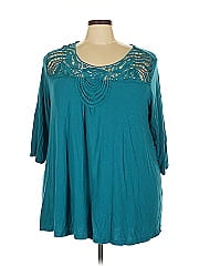 Roaman's 3/4 Sleeve Blouse