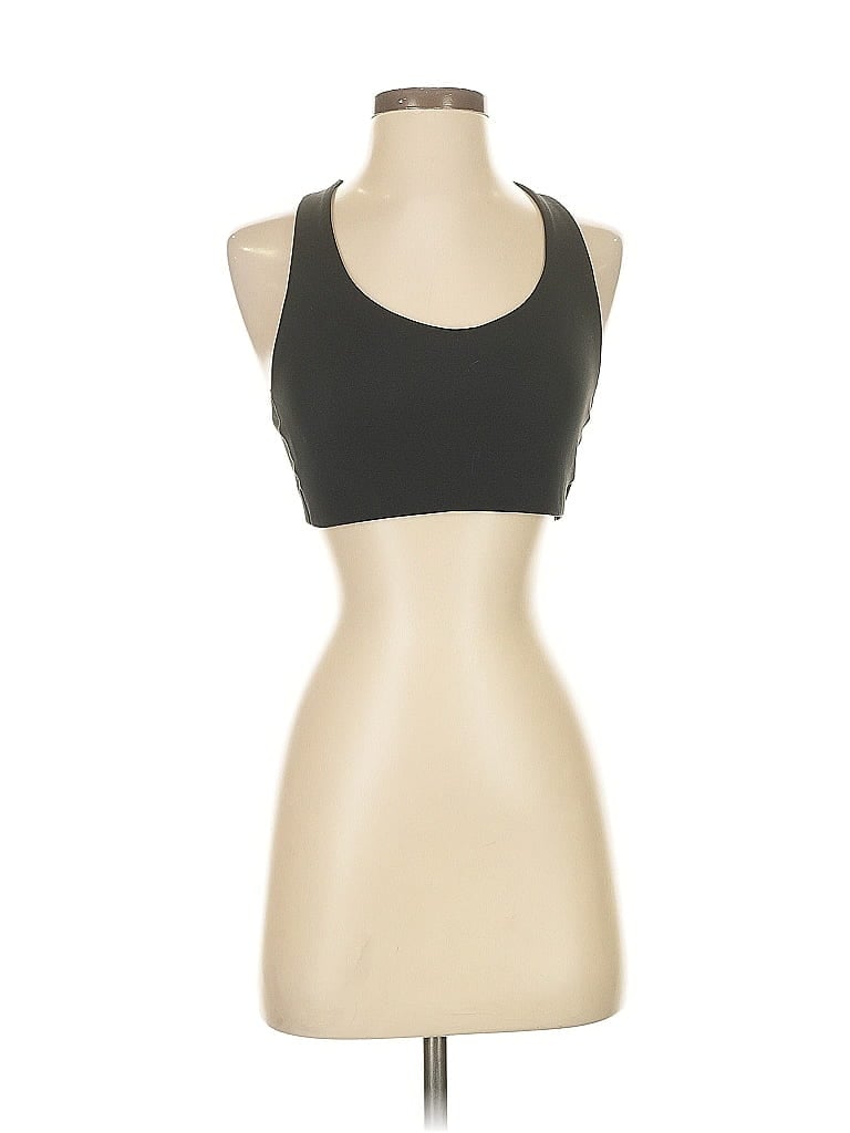 Click to view more detailed imagery on our partner's website Pre-owned New Balance Tank Top Black Halter Neckline Tops