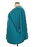 Roaman's Teal 3/4 Sleeve Blouse Size 26 - photo 5