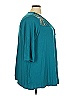 Roaman's Teal 3/4 Sleeve Blouse Size 26 - photo 4