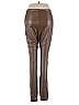 Lyssé 100% Polyurethane Brown Active Pants Size M - photo 2