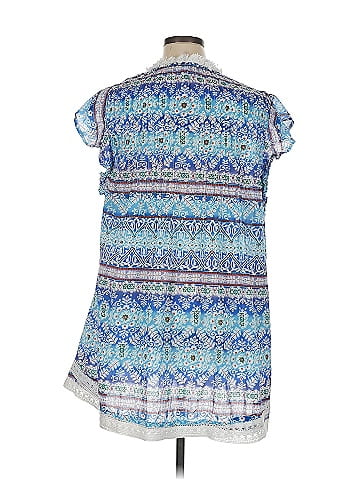 True Destinations Short Sleeve Blouse (view 2)