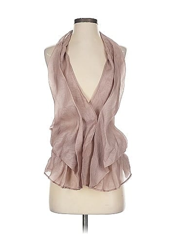 BCBGMAXAZRIA Runway Sleeveless Silk Top (view 1)