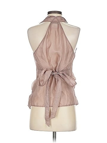 BCBGMAXAZRIA Runway Sleeveless Silk Top (view 2)