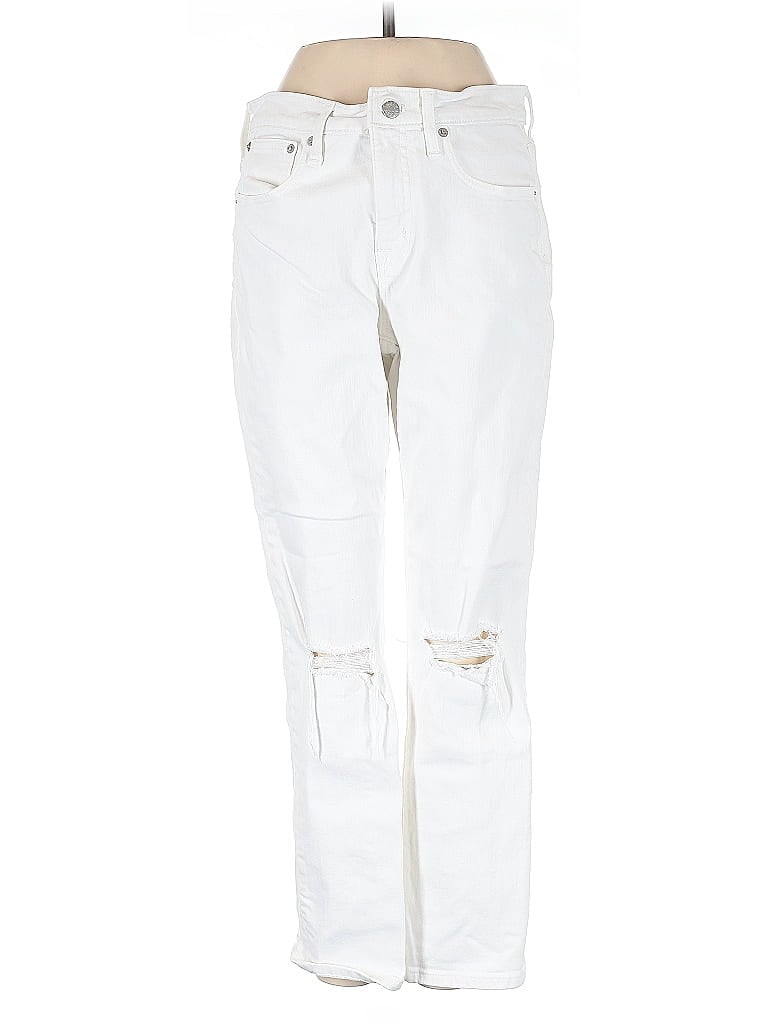 Pre-owned J.crew Factory Store Jeans In White