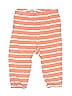 Baby Boden 100% Cotton Stripes Orange Red Casual Pants Size 12-18 mo - photo 1