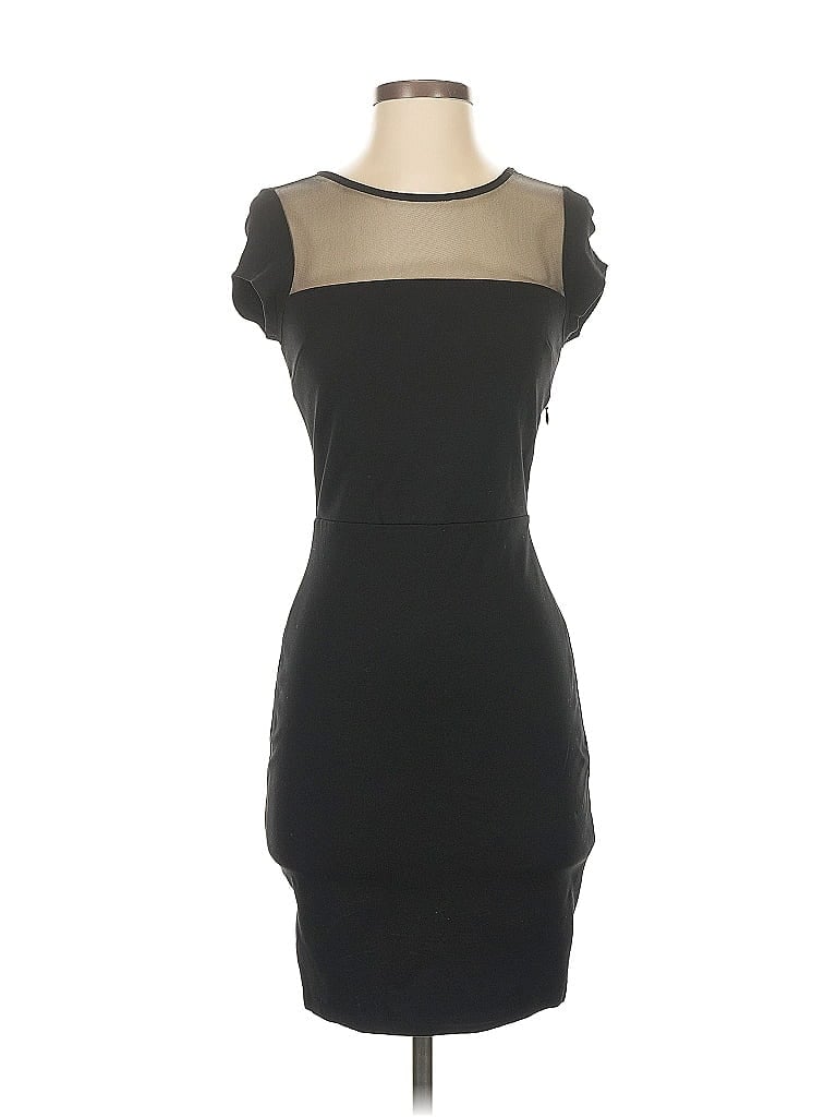 Akira Solid Black Cocktail Dress Size S - photo 1