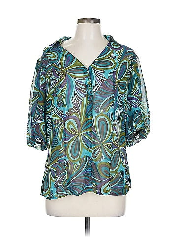 Bisou Bisou 3/4 Sleeve Blouse (view 1)