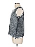 Democracy 100% Cotton Gray Sleeveless T-Shirt Size L - photo 5