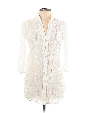 Odille 3/4 Sleeve Button-Down Shirt (view 1)