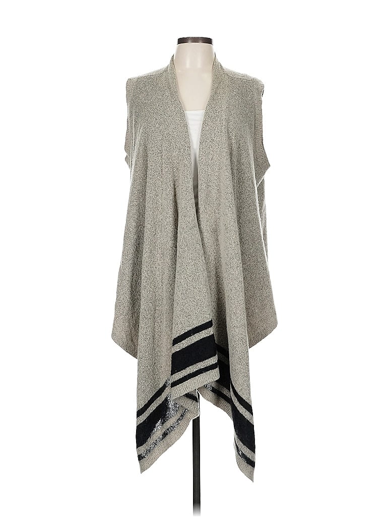 Pre-owned Banana Republic Poncho In Gray
