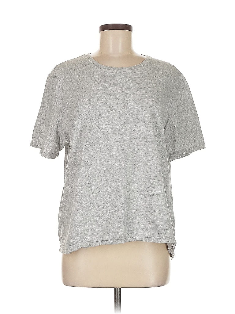 Assorted Brands 100% Cotton Gray Short Sleeve T-Shirt Size 8 - photo 1