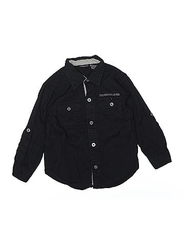 CALVIN KLEIN JEANS Long Sleeve Button-Down Shirt (view 1)