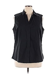 Foxcroft Sleeveless Button Down Shirt