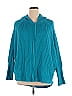 Roaman's Teal Blue Cardigan Size 14 - photo 1