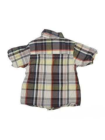 CALVIN KLEIN JEANS Short Sleeve Button-Down Shirt (view 2)