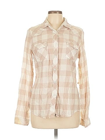 YMI Long Sleeve Button-Down Shirt (view 1)