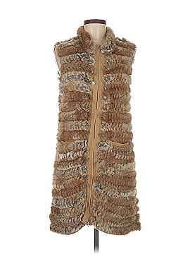 Adrienne Landau Faux Fur Vest