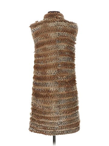 Adrienne Landau Faux Fur Vest (view 2)