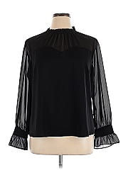 Allegra K Long Sleeve Blouse