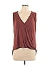 Veronica M. Brown Sleeveless T-Shirt Size L - photo 1