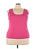 Choices Pink Tank Top Size 3X - photo 1