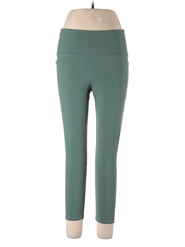 Pre-owned Skechers Active Pants In Green